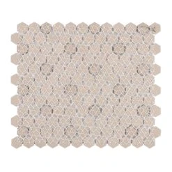 Merola Tile Metro Hex Matte White With Black Dot 10-1/4"x11-7/8" X 6mm Porcelain Mosaic Tile (8.65 Sq. Ft. / Case) -Discount Flooring Store ddcf02eb10f65a0e169e943c97fb74df 0924bb23 7733 4695 b9dd 49e334e6a7ba 1800x1800