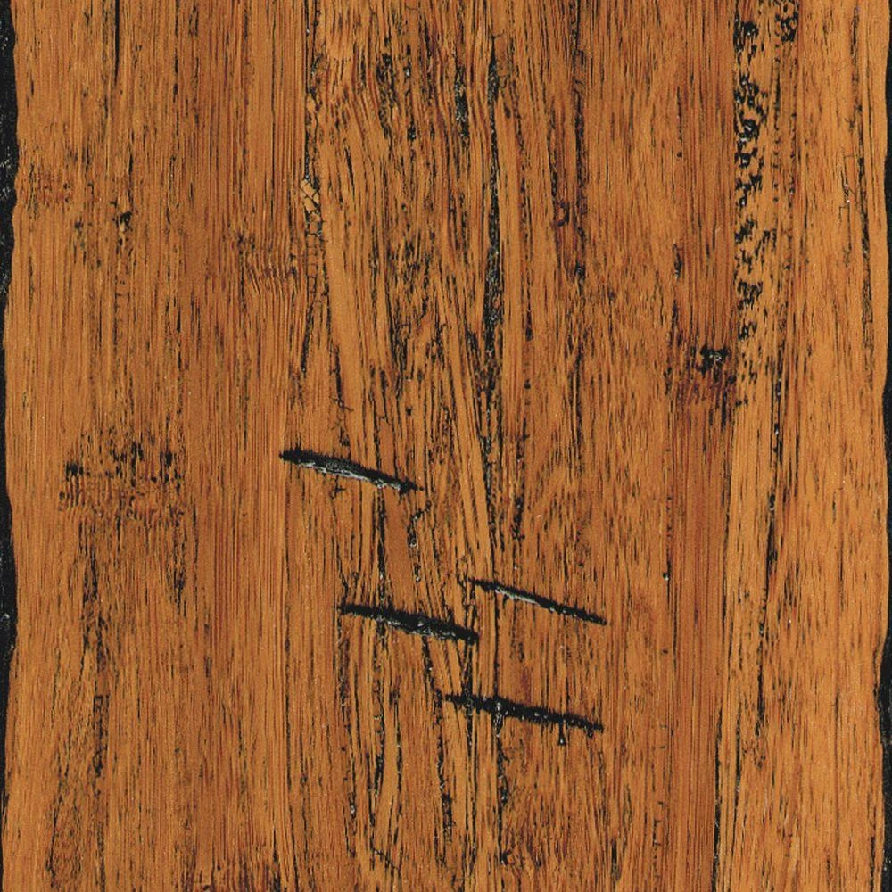Home Legend Distressed Strand Woven Harvest 3/8 In. X 5-1/8 In. Wide X 36 In. Length Click Lock Bamboo Flooring (25.625 Sq.ft./case) 7 Home Legend Distressed Strand Woven Harvest 3/8 In. X 5-1/8 In. Wide X 36 In. Length Click Lock Bamboo Flooring (25.625 Sq.ft./case) - Image 5
