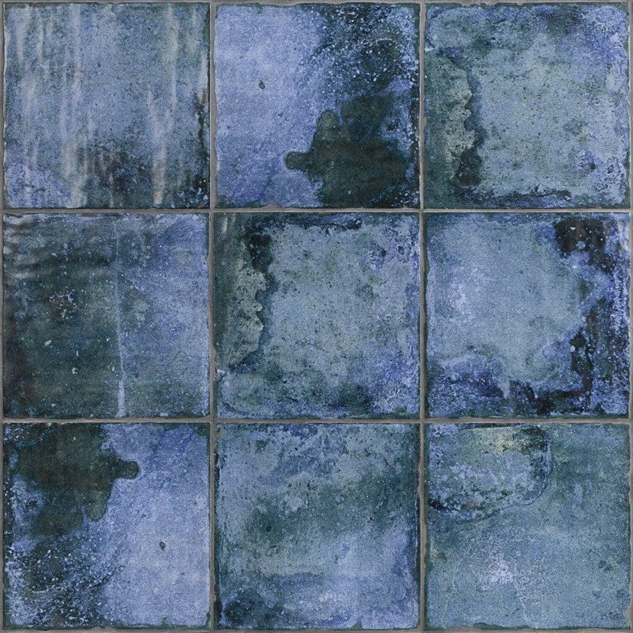 Bond Tile Harbour Blue 8 In. X 8 In. Matte Ceramic Floor And Wall Tile (25 Pieces 10.76 Sq. Ft. / Box) 3 Bond Tile Harbour Blue 8 In. X 8 In. Matte Ceramic Floor And Wall Tile (25 Pieces 10.76 Sq. Ft. / Box)