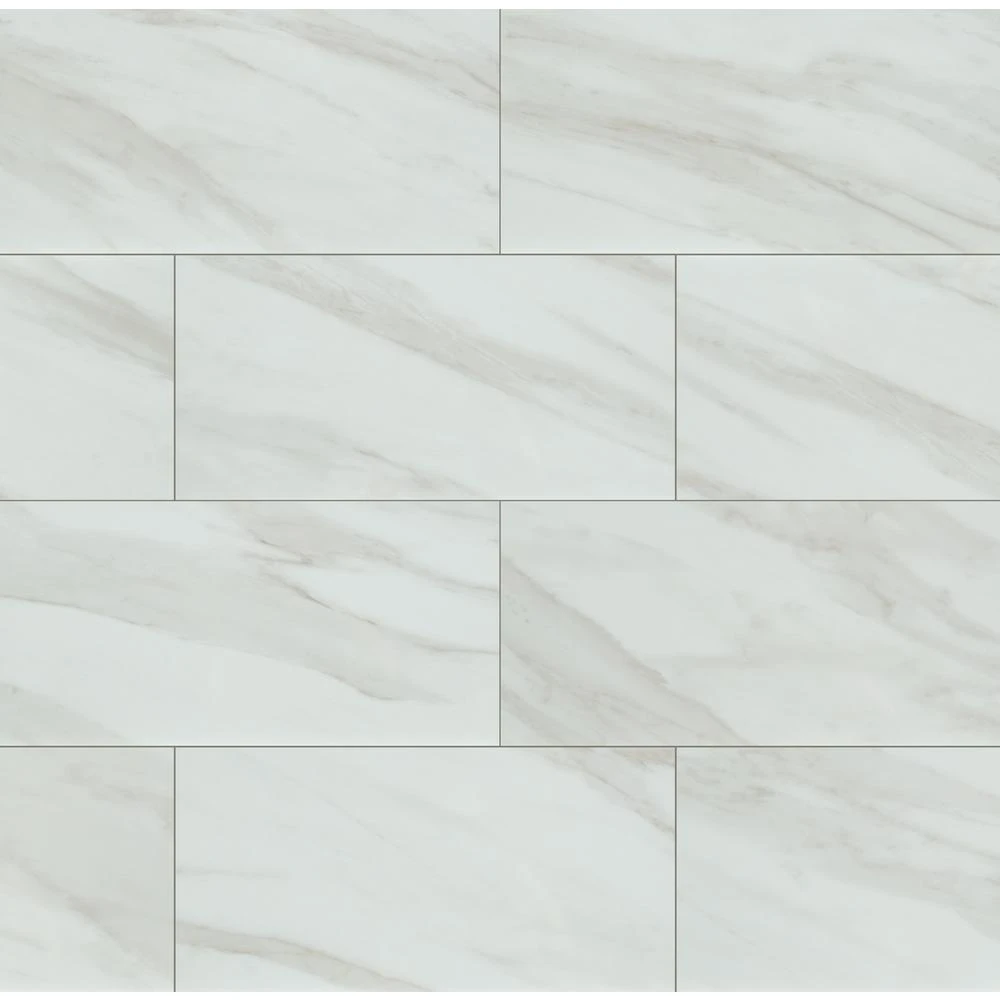 MSI Kolasus White 12 In. X 24 In. Polished Porcelain Floor And Wall Tile (16 Sq. Ft./case) 3 MSI Kolasus White 12 In. X 24 In. Polished Porcelain Floor And Wall Tile (16 Sq. Ft./case)