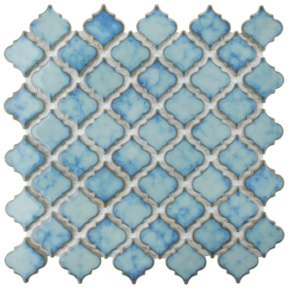 Merola Tile Hudson Tangier Marine 12 In. X 12 In. Porcelain Mosaic Tile (10.96 Sq. Ft. / Case) 3 Merola Tile Hudson Tangier Marine 12 In. X 12 In. Porcelain Mosaic Tile (10.96 Sq. Ft. / Case)