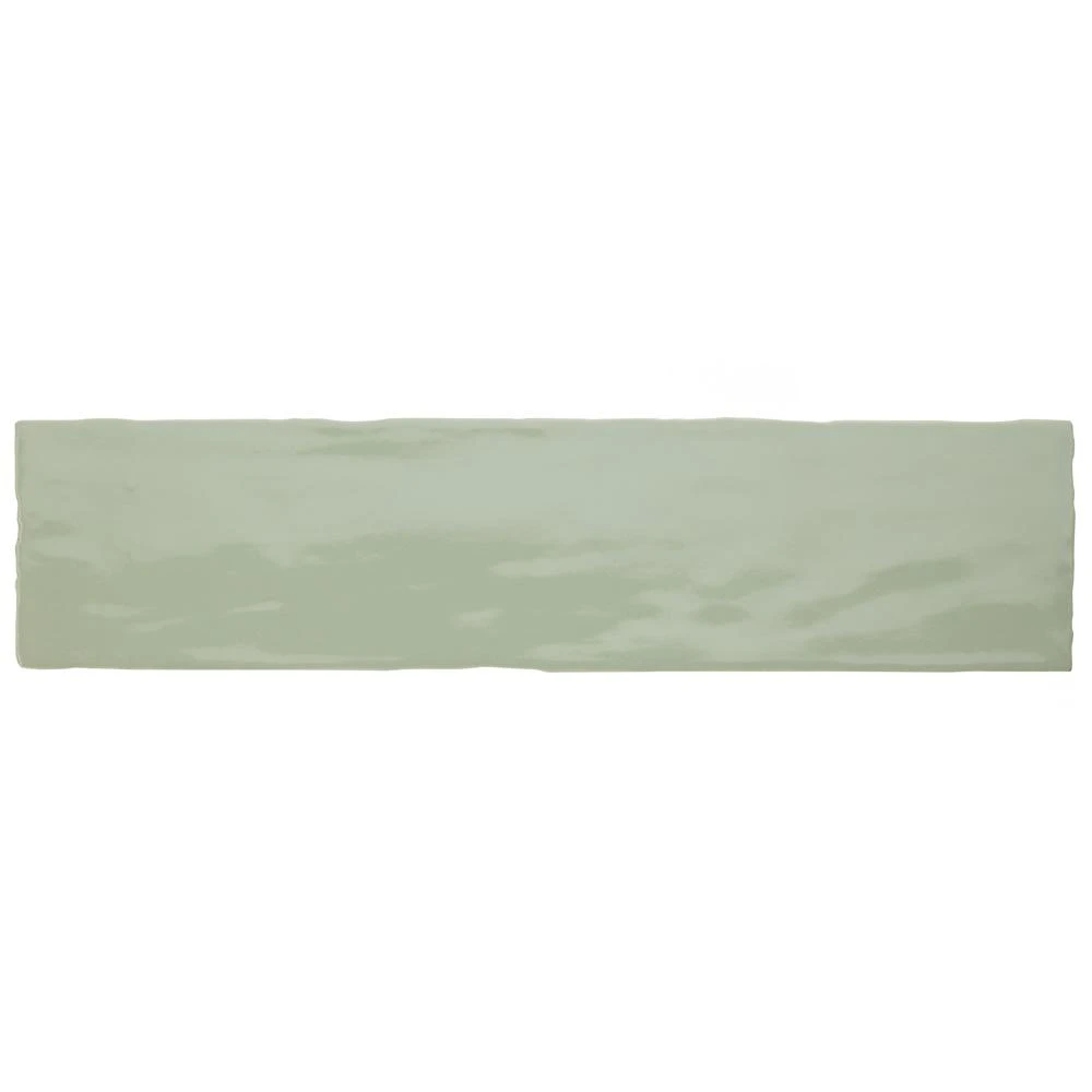 Merola Tile Chester Sage 3 In. X 12 In. Ceramic Wall Subway Tile (5.93 Sq. Ft. / Case) 5 Merola Tile Chester Sage 3 In. X 12 In. Ceramic Wall Subway Tile (5.93 Sq. Ft. / Case) - Image 3
