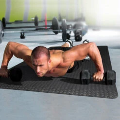 Tuscom 114 SqFt Interlace Puzzle Rubber Foam Gym Fitness Exercise Tile Floor Mat For Gym Equipment Workouts 8 Tuscom 114 SqFt Interlace Puzzle Rubber Foam Gym Fitness Exercise Tile Floor Mat For Gym Equipment Workouts -Discount Flooring Store ecaa82d7 d3bf 4cb7 9a34 5ecf4987a89e.693160f5eb6f169c5880bcfc2f2458a0 b62f99b0 9769 4a84 8ce9 34d65e295e4e 1800x1800