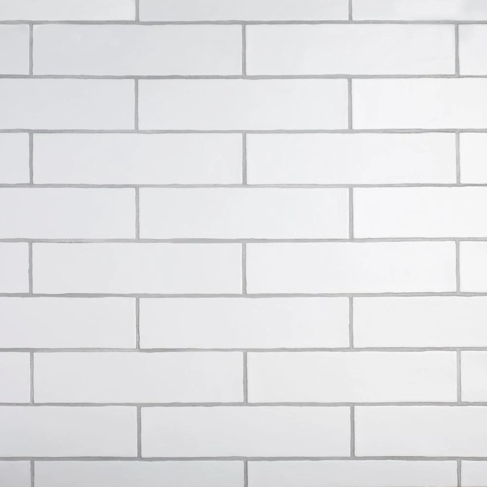 Merola Tile Chester Matte Bianco 3 In. X 12 In. Ceramic Wall Subway Tile (5.93 Sq. Ft. / Case) 7 Merola Tile Chester Matte Bianco 3 In. X 12 In. Ceramic Wall Subway Tile (5.93 Sq. Ft. / Case) - Image 5