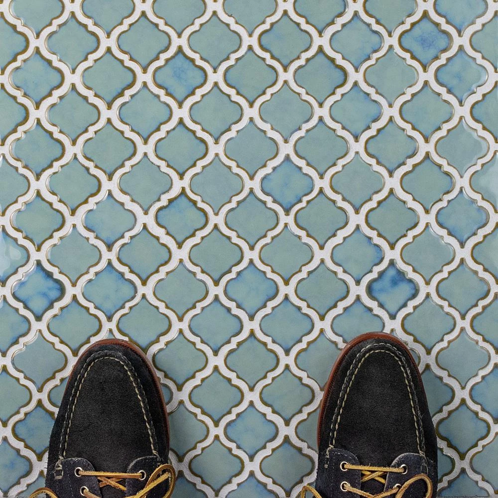 Merola Tile Hudson Tangier Marine 12 In. X 12 In. Porcelain Mosaic Tile (10.96 Sq. Ft. / Case) 14 Merola Tile Hudson Tangier Marine 12 In. X 12 In. Porcelain Mosaic Tile (10.96 Sq. Ft. / Case) - Image 12