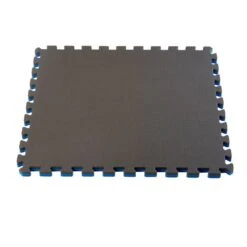 Norsk Blue/Black 24 In. X 24 In. EVA Foam Multi-Purpose Reversible Interlocking Tile (16-Tile)