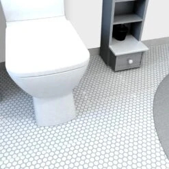 Merola Tile Metro Hex Glossy White 10-1/4 In. X 11-3/4 In. X 5 Mm Porcelain Mosaic Tile (8.56 Sq. Ft. / Case) 29 Merola Tile Metro Hex Glossy White 10-1/4 In. X 11-3/4 In. X 5 Mm Porcelain Mosaic Tile (8.56 Sq. Ft. / Case) -Discount Flooring Store fa519b23c30d9c2c3c72c0d7770be4c9 1800x1800